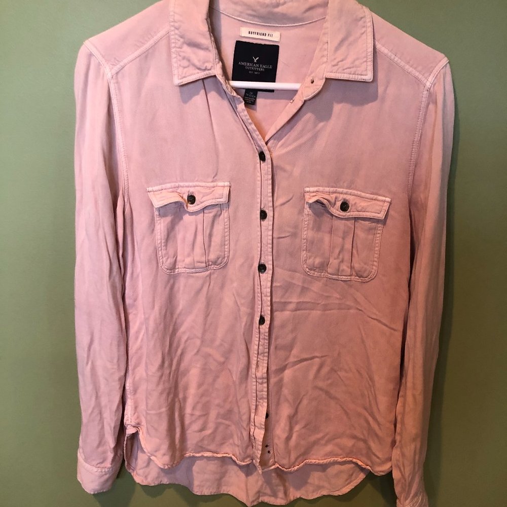 American Eagle Outfitters Pink  Boyfriend style